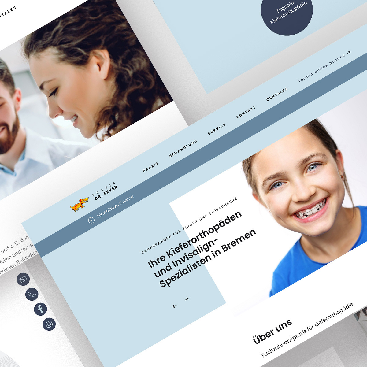 oui. studios – oui. studios – Kreativagentur - Praxis Dr. Feyer