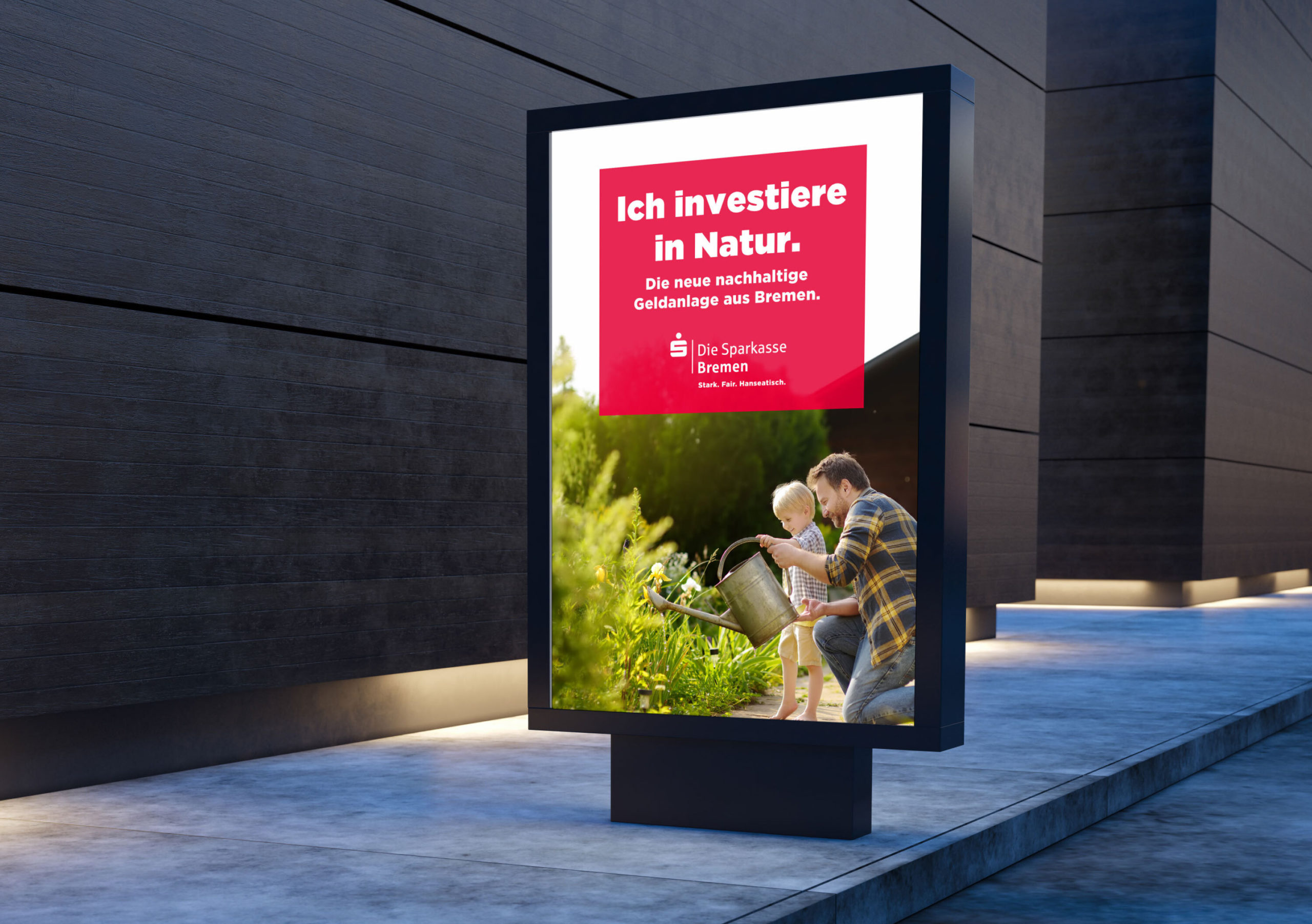oui. studios – oui. studios – Kreativagentur - Sparkasse Bremen - Kampagne: City Light