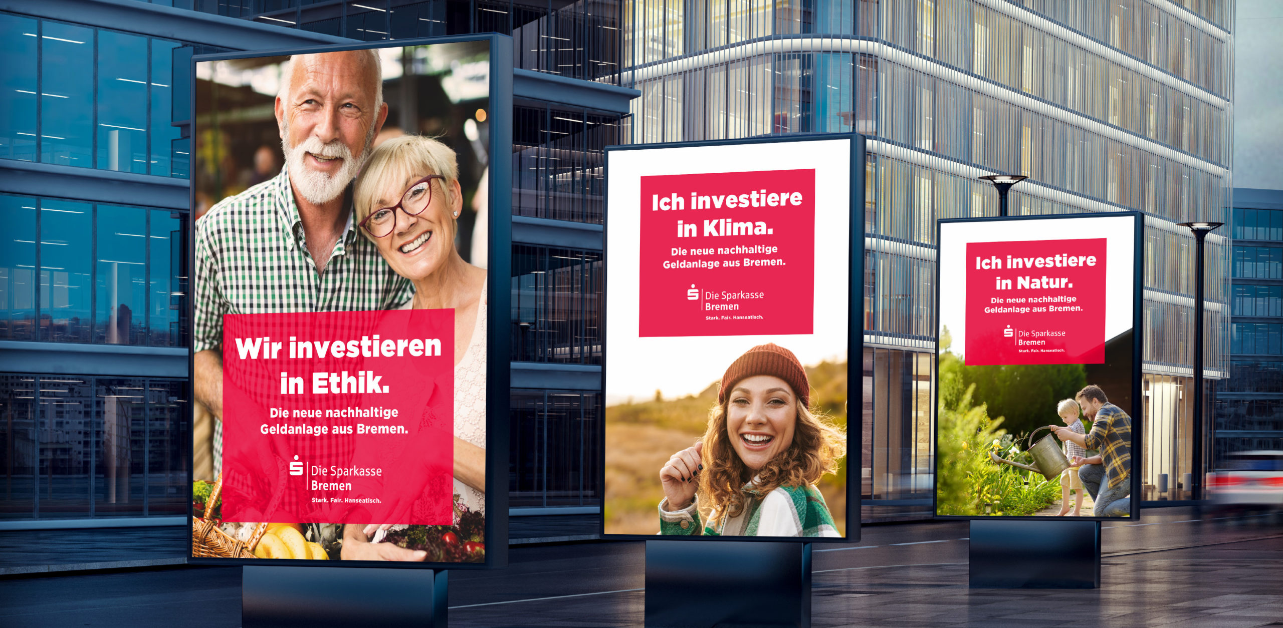 oui. studios – oui. studios – Kreativagentur - Sparkasse Bremen - Kampagne: City Lights