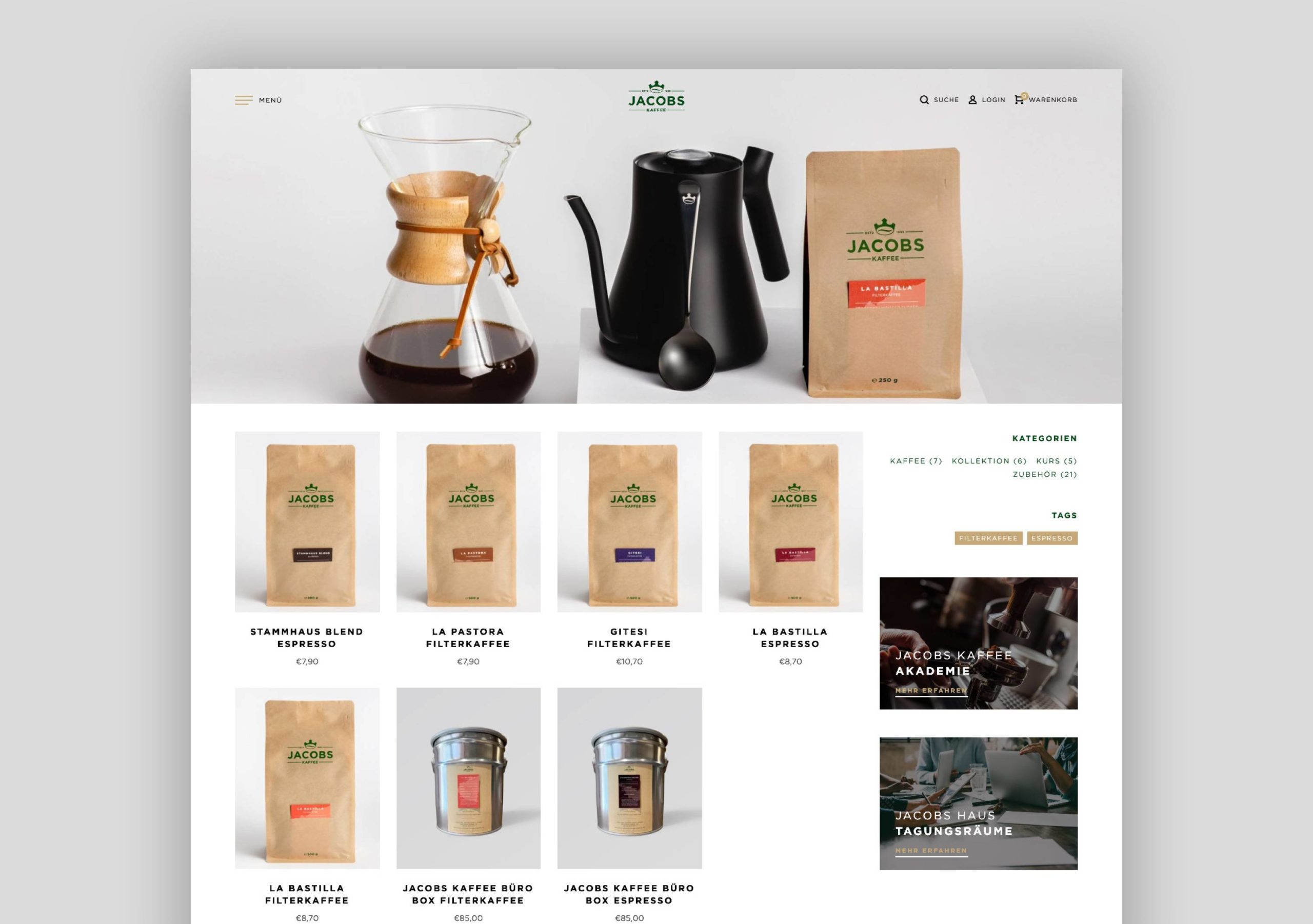 oui. studios – oui. studios – Kreativagentur - Johann Jacobs Haus - Online-Shop